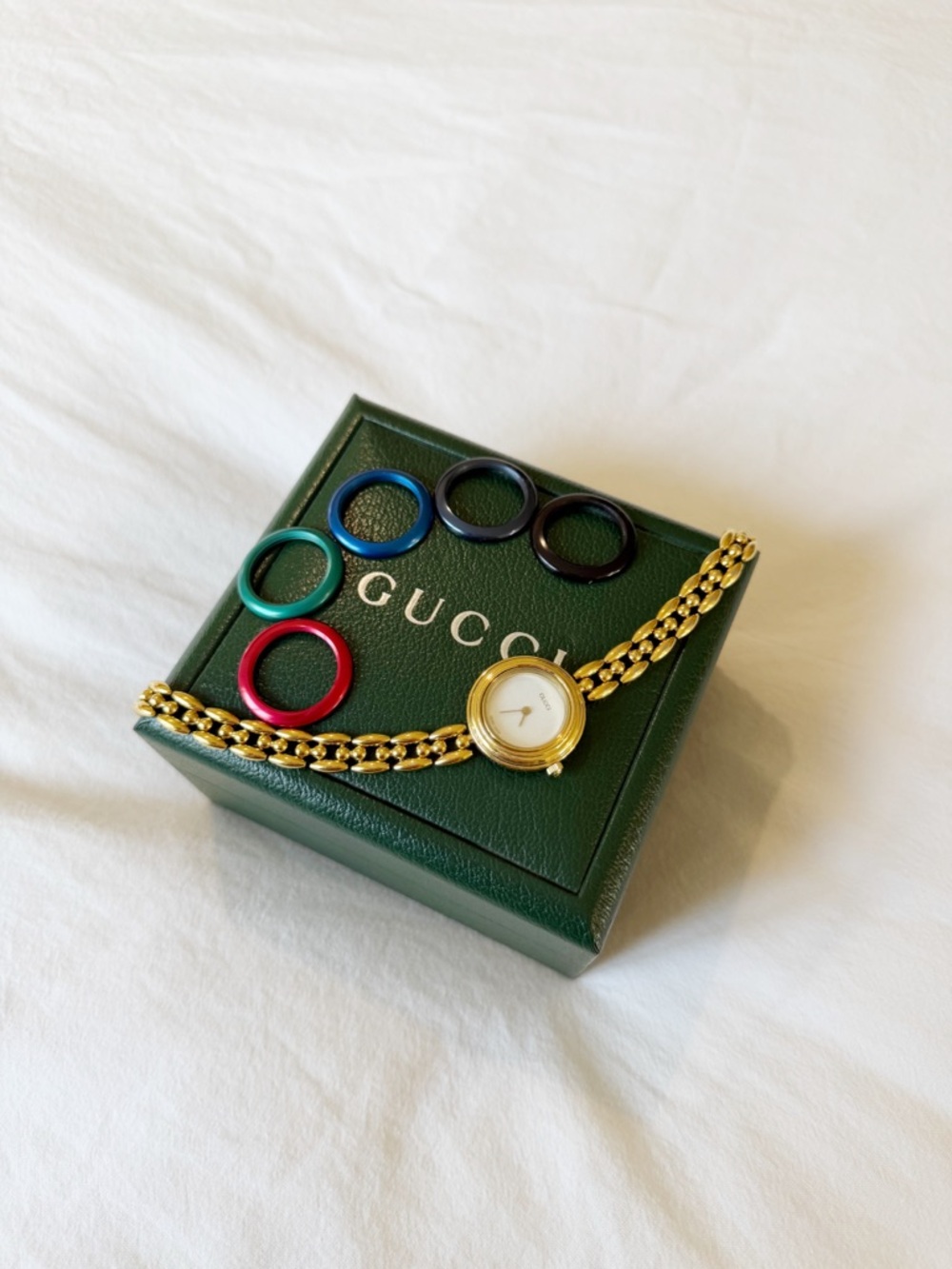 Gucci Vintage Interchangeable Bezel Watch - Picture 4 of 8